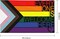 Progress Pride Flag 3x5 Foot LGBTQ Rainbow Lesbian Gay Bisexual Trans Flags with Brass Grommets for Outside Yard Outdoor Lawn